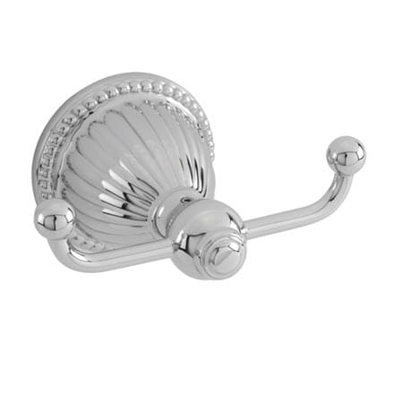 Newport Brass Double Robe Hook in Polished Chrome 22-13-26